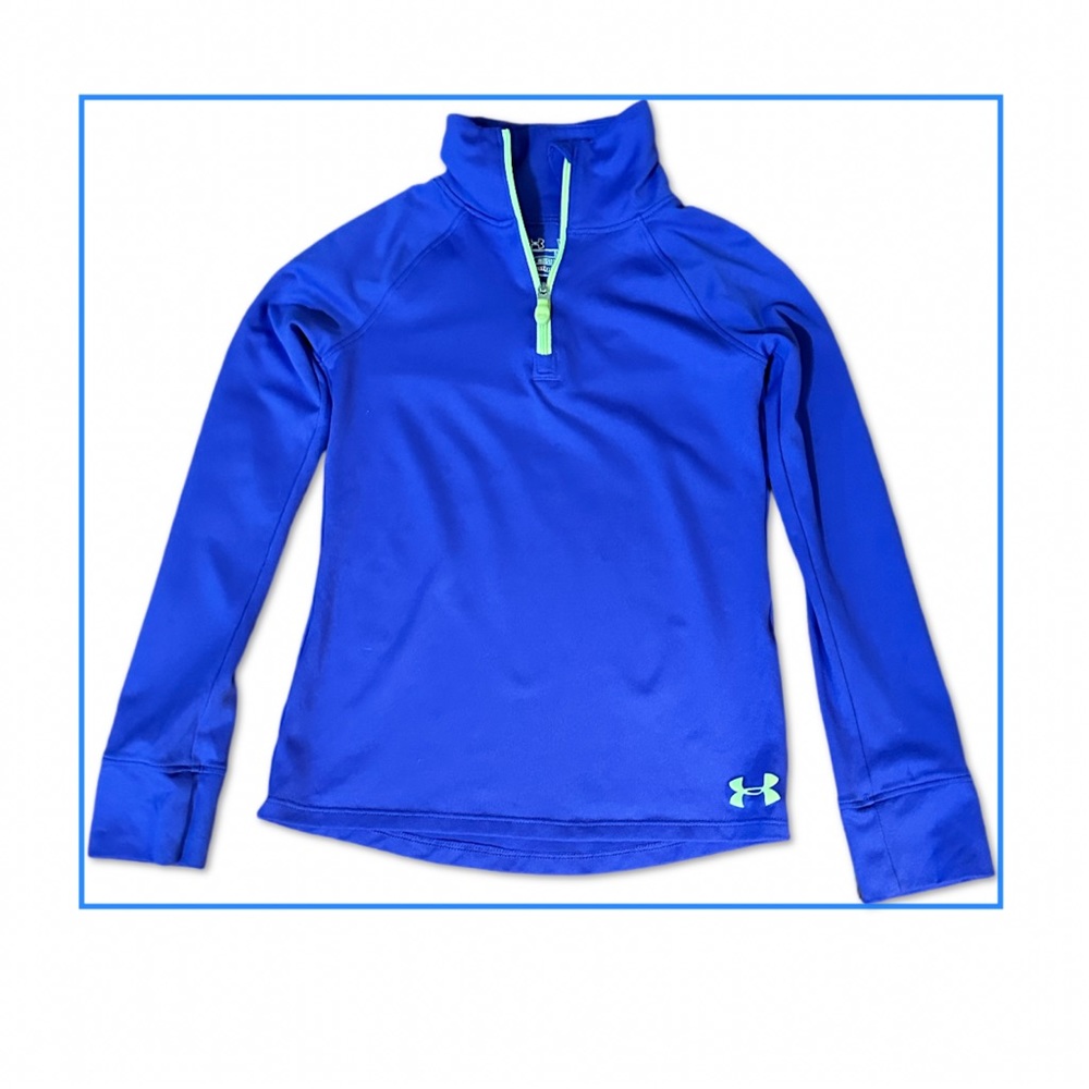 Girls YXS Under Armour Lightweight purple pullover
